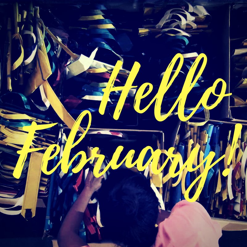 Repurpose_SBags's tweet photo. Hello February! #RepurposeSchoolbags https://t.co/tXbIEQQMjv
