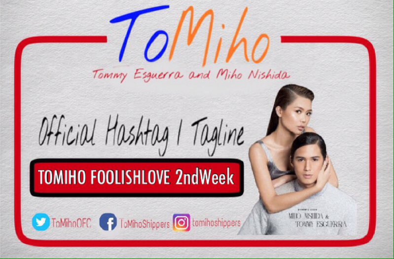 didanilo89's tweet photo. Tag alert!!

TOMIHO FOOLISHLOVE 2ndWeek https://t.co/1VYSOpaApK