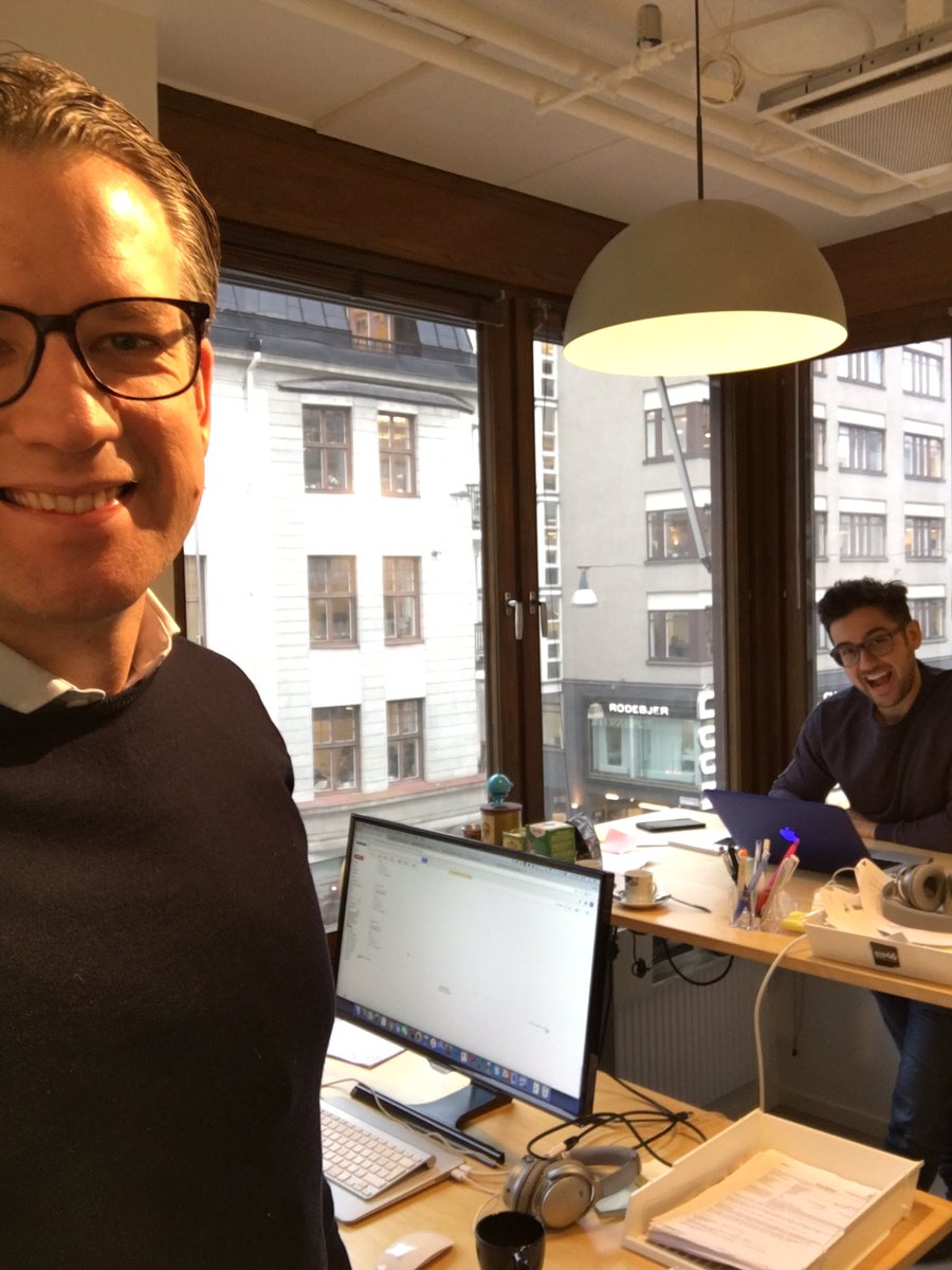 Welcome to our new HQ Stockholm offices, Regeringsgatan 65👌🏻