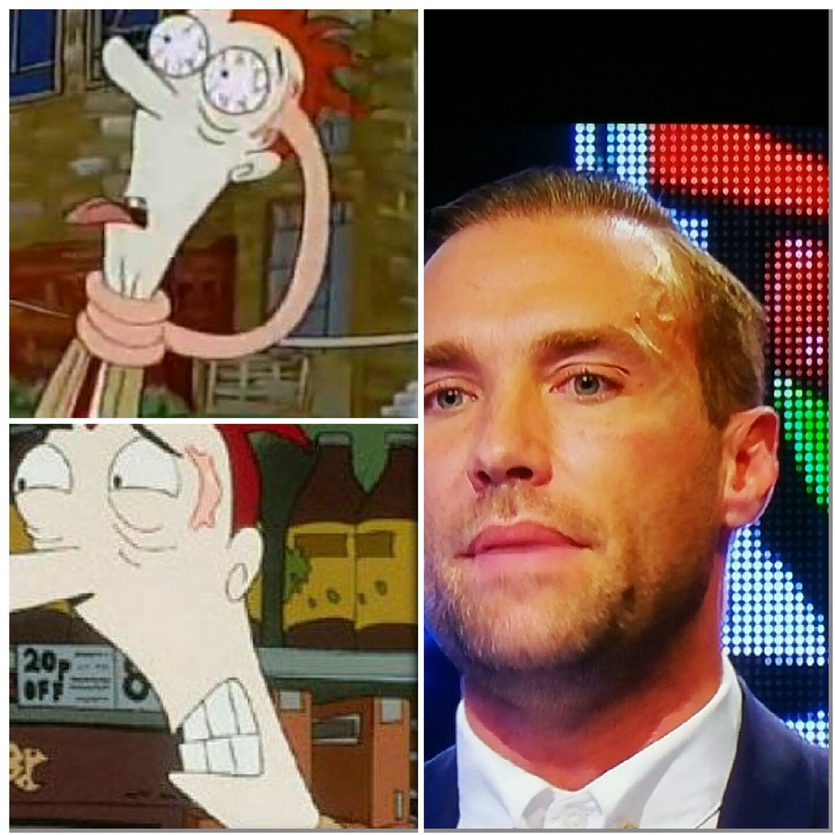 Lindon31uk's tweet photo. Anyone else get reminded of #stressederic when they see ##CBBCALUM #CBBBOTS #gladhesgone https://t.co/8vU6Fk3zFG
