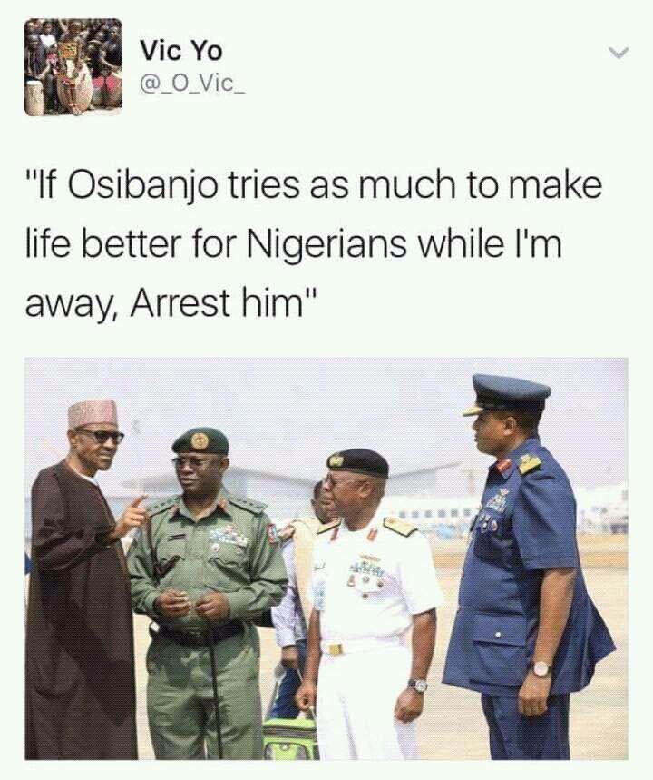 voopinmag's tweet photo. Funny Tweet about Acting President of Nigeria. https://t.co/gKQJwVZd1N