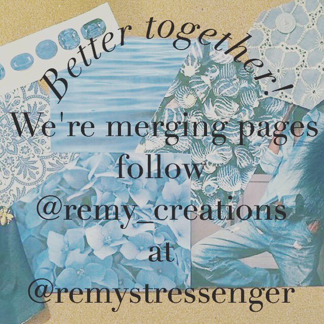 We're merging pages! Follow all the great fashion and design of @remy_creations at @remystressenger #fashion #style #design