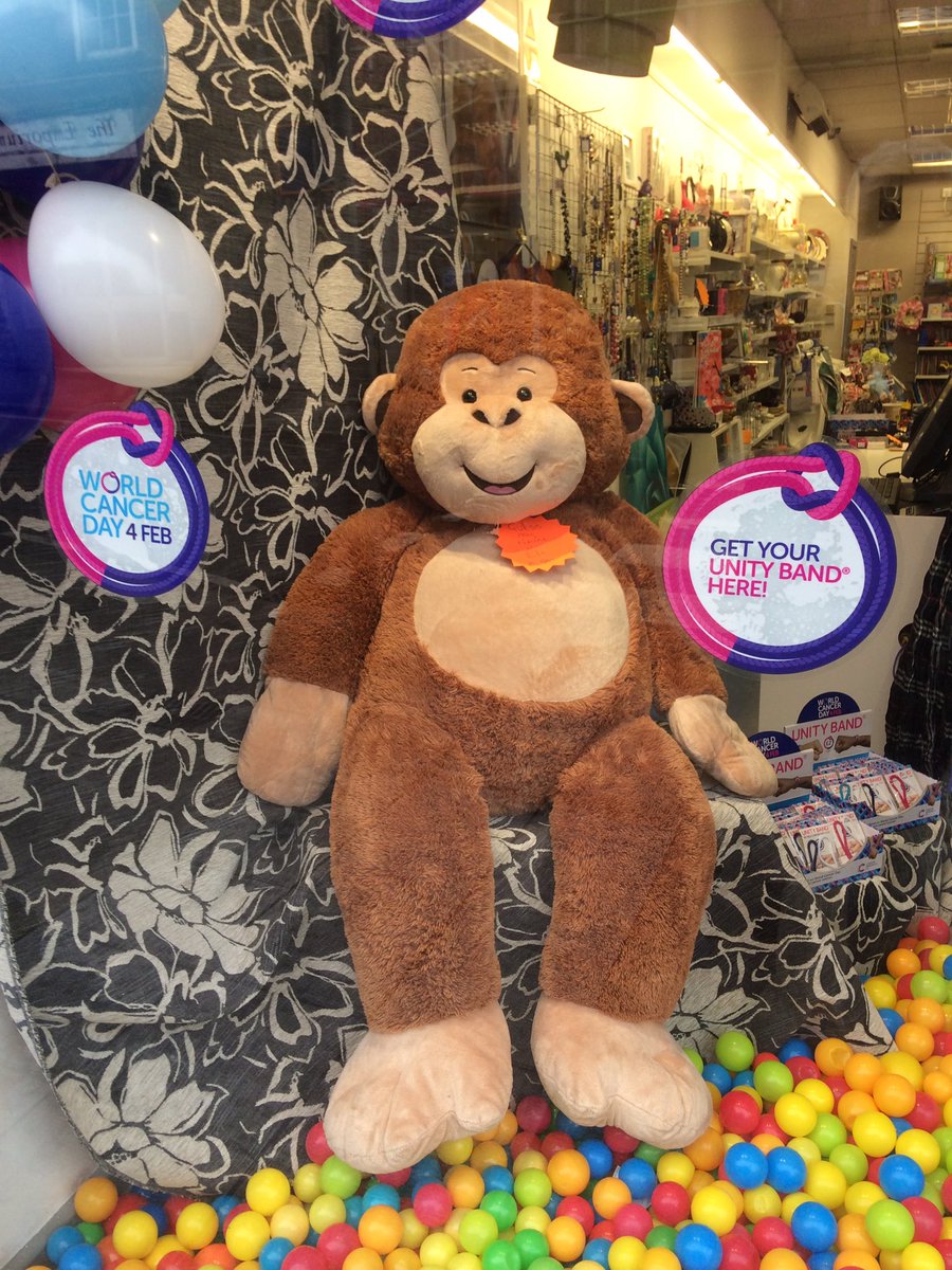 Guess my name at Redruth CRUK £1.00 a go for world cancer day.