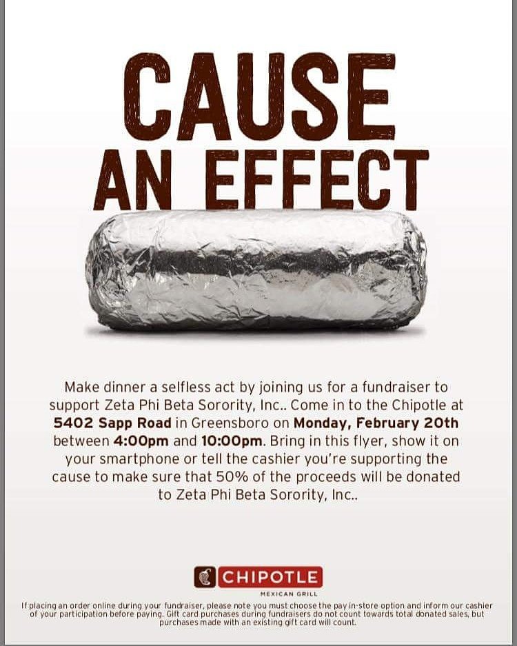 Come out and support us on February 20th from 4-10pm! All proceeds will be donated to March of Dimes, hope to see you there!