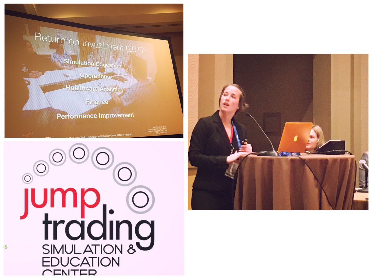 simjockey's tweet photo. Lauren Beer @OSFInnovation dazzling the crowd at #IMSH2017  with the Jump ROI model. https://t.co/mqUrfGH3lg