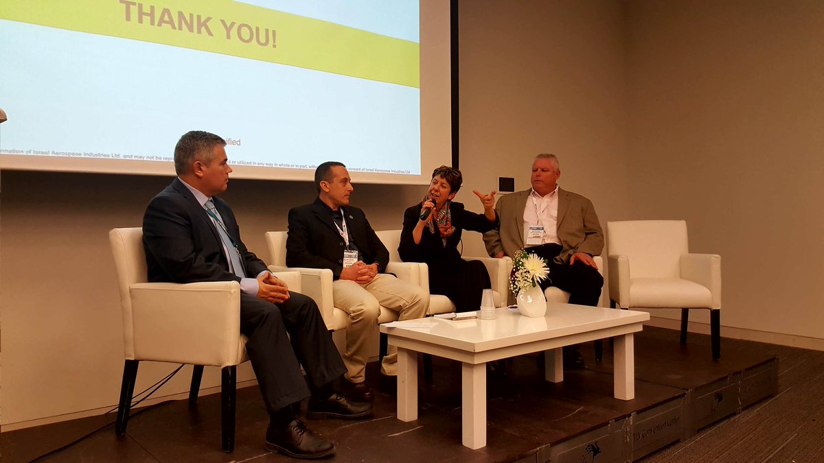 inbarspace's tweet photo. Space and cyber lecture and panel moderating at @ID_Cybertech https://t.co/PDFV81OmrW