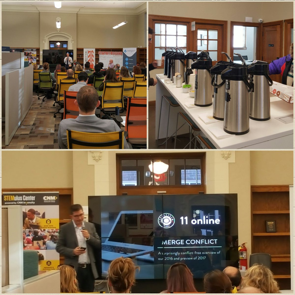 mckvalerie's tweet photo. Hello Wednesday! #1MCABQ @1MillionCupsABQ Great infusion in my week. #Entrepreneurs #whyfatpiperocks https://t.co/R6zy4iZCDy