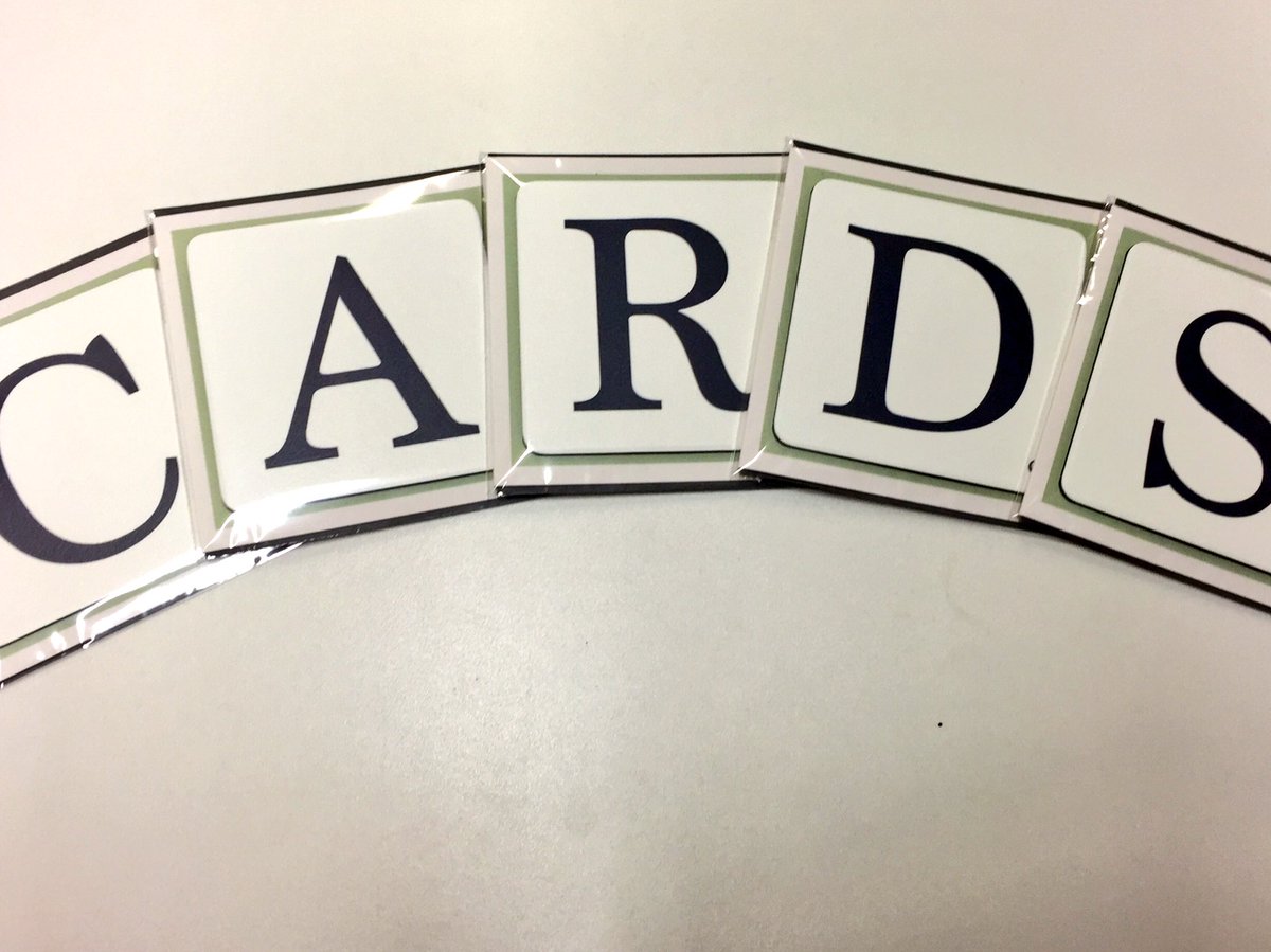 CrakelSales's tweet photo. New alphabet gift cards by https://t.co/9ynvFlulWT @greetingstoday @Antalis_UK @GreatBritCards @GCAUK @Prog_Greetings https://t.co/6WLj1Dw21D