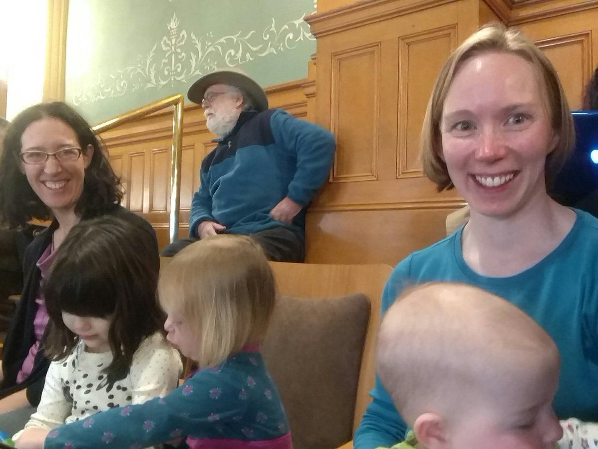 If there's a bit more giggling and cooing at #coleg today, remember it's Women and Families Wednesdays!