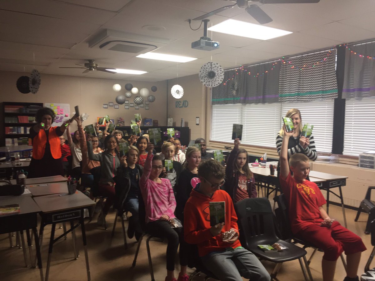 Sixth grade, you have been cleared for takeoff. Enjoy your flight (and your book) <a href="/StJosephSchools/">St. Joseph School District</a>