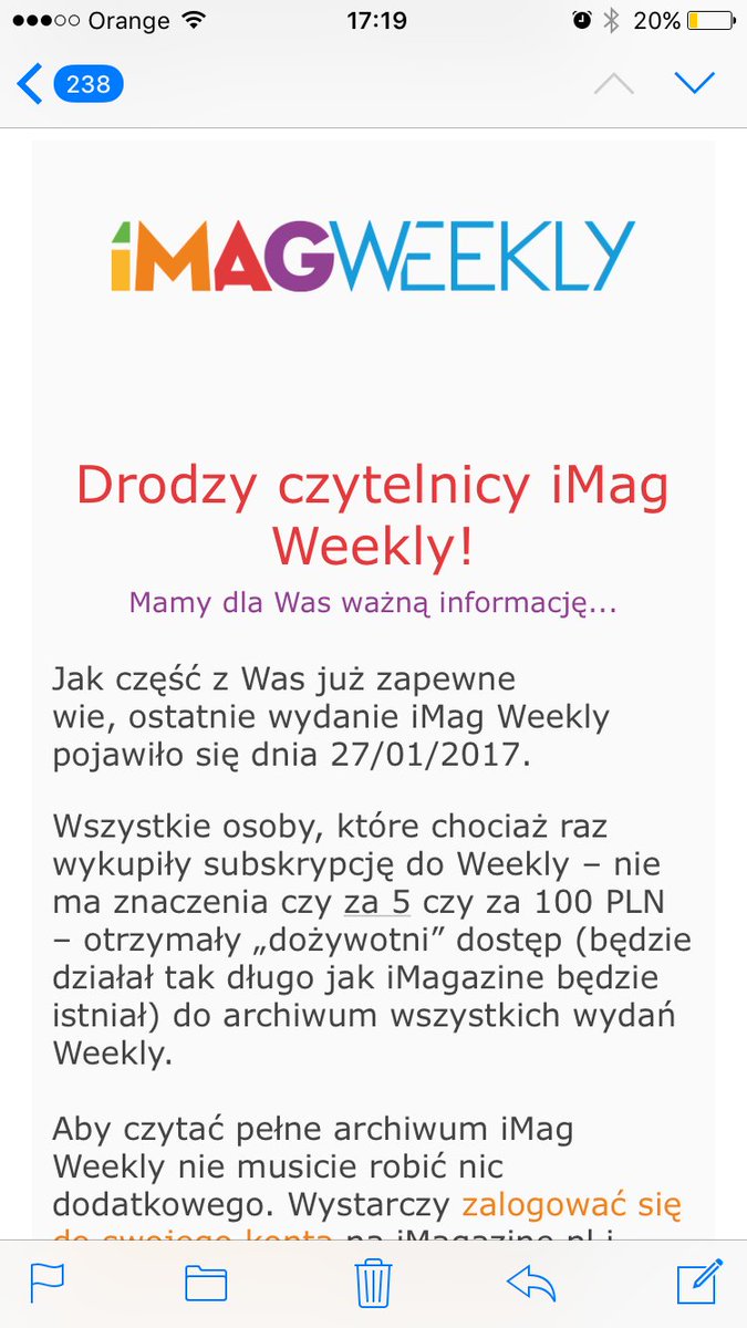 1wahalla1's tweet image. Dziękuję @iMagWeekly 👏🏼, tj. WSZYSTKIM ludziom zaangażowanym w ten super projekt.