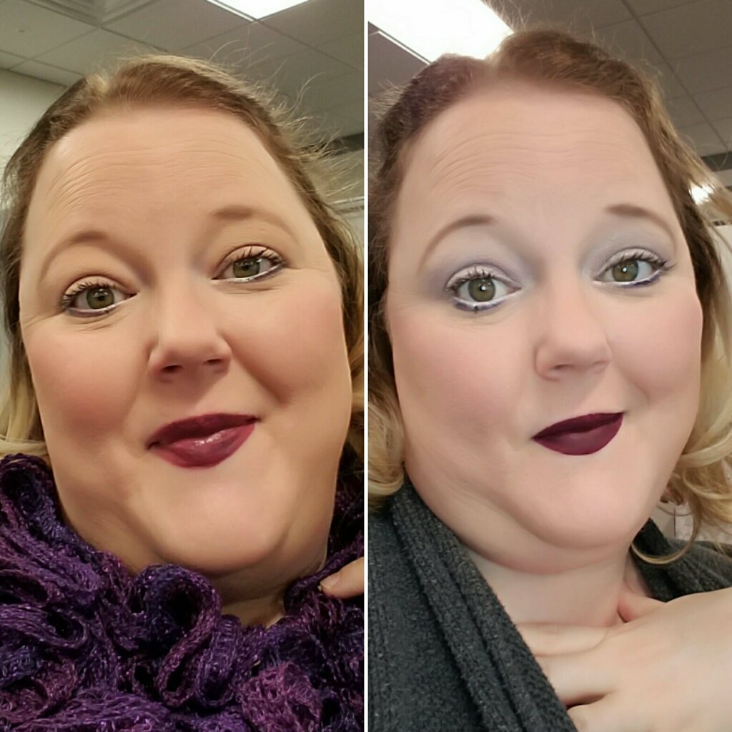 haarmstrong81's tweet photo. Did I wear the same lippie two days in a row or is it just an illusion??? https://t.co/NAHutUj5V4