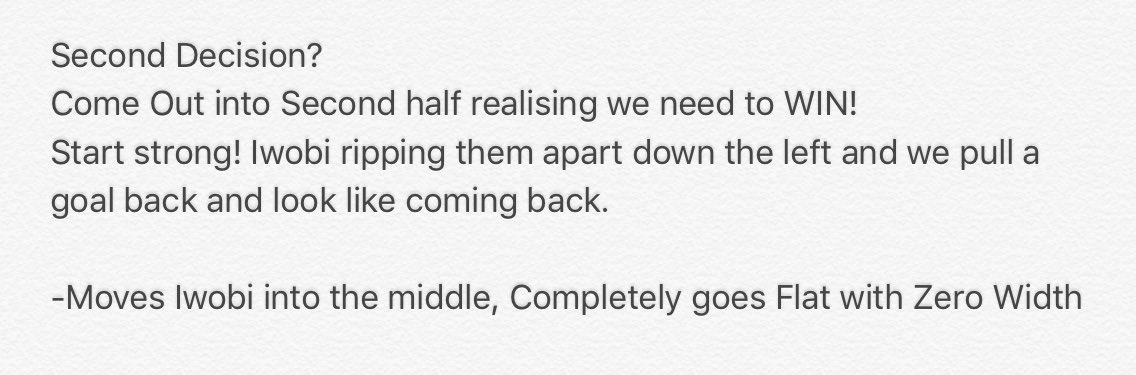 TrueGoonerAFC_'s tweet photo. Keeps making the WRONG decisions! #Arsenal #Wenger 
Part 1 https://t.co/Vrgu8knBgN