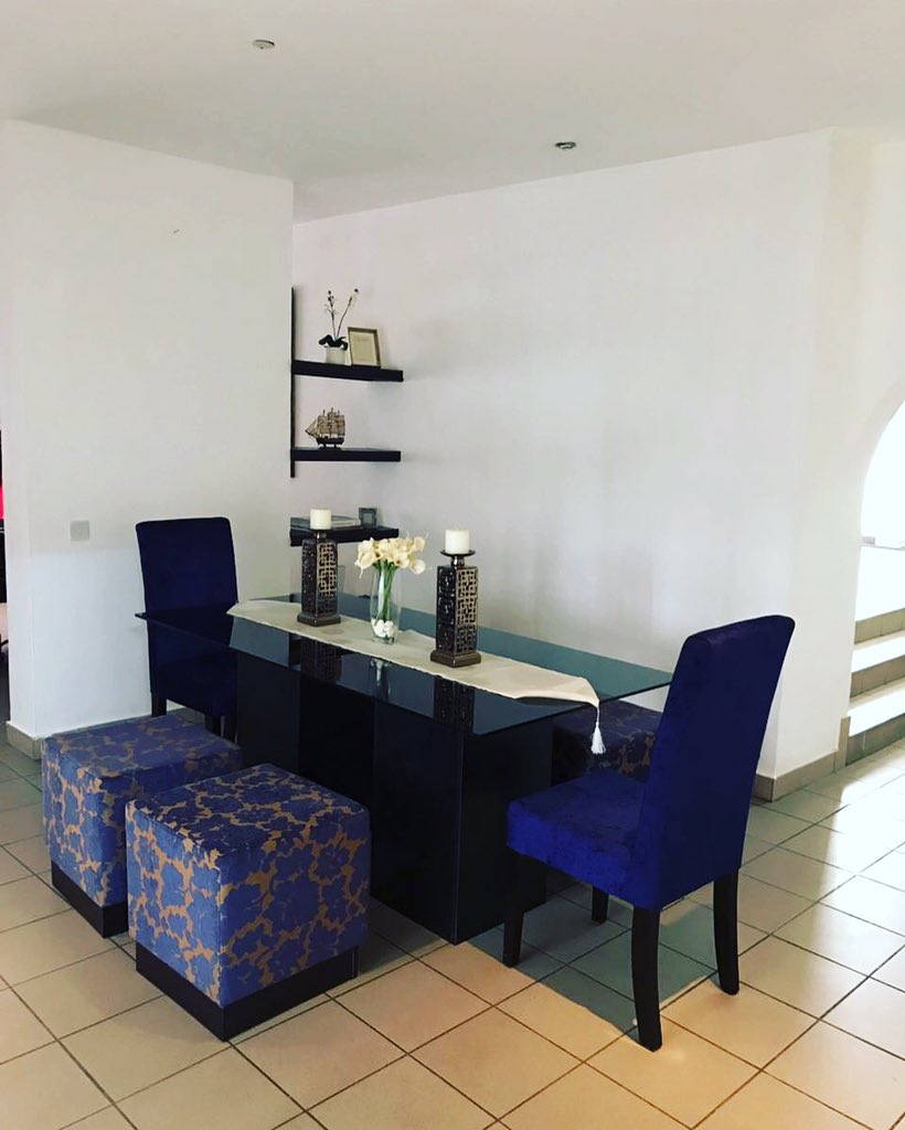 Dine in style with #MHF #spacious #simplicity #mhf #dangote #lagos #ikoyi #limaplace #timatower #mariyacourt #luxury #luxurylifestyle