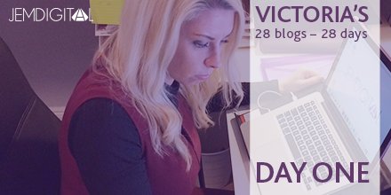 jem_digital's tweet photo. DAY ONE - Where do I start? @Vic_jem First Installment of Vic's 28 blogs in 28 days #blog #challenge https://t.co/3VuOeueR4y
