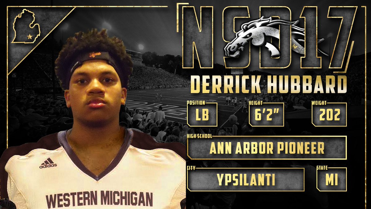 Linebacker train keeps rolling. Derrick Hubbard from Ypsilanti.  #BeaBronco17 

youtu.be/-2UX0en1TTw