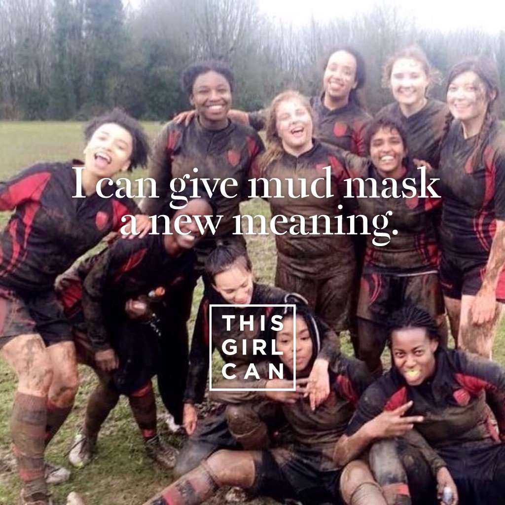 Make your #ThisGirlCan online poster! Click here from your mobile or tablet to get started: app.thisgirlcan.co.uk