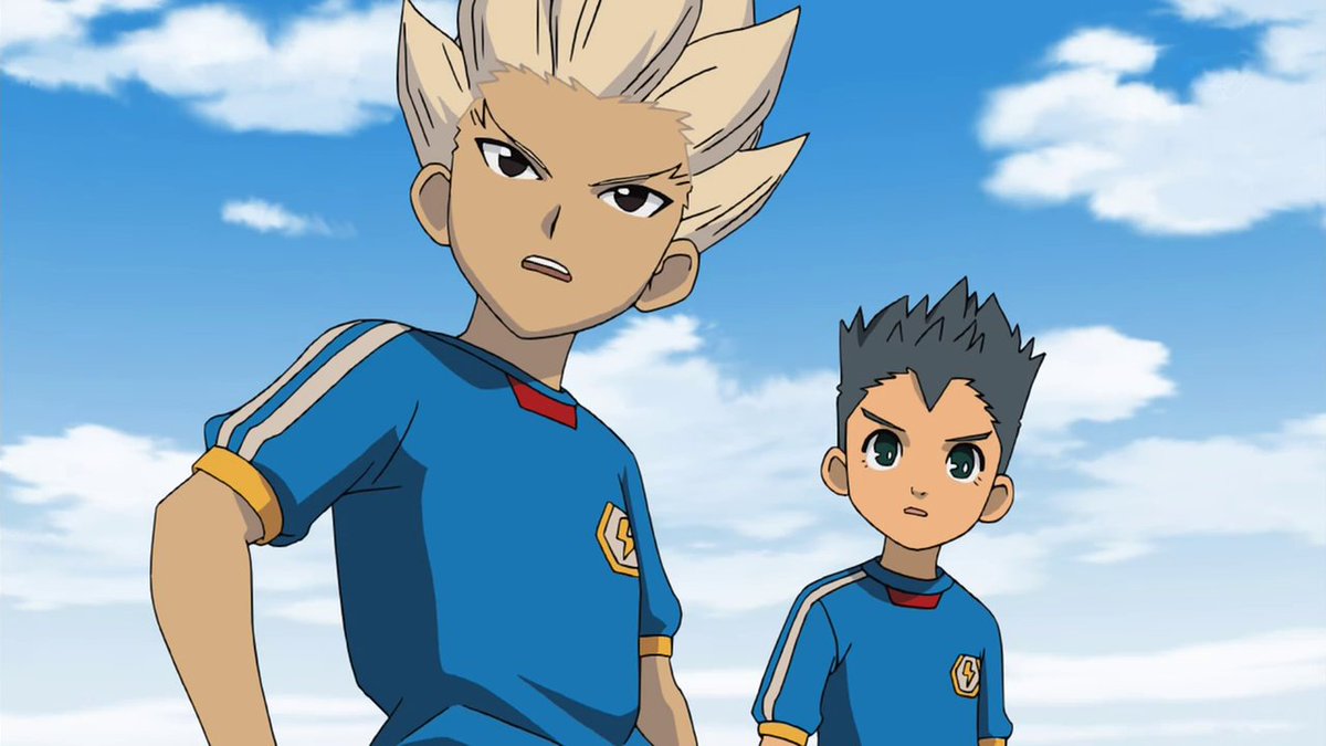 Inazumaelevengallery Inazumaeleven イナズマイレブン Gouenjishuuya 豪炎寺修也 Axelblaze Utsunomiyatoramaru 宇都宮虎丸 Austinhobbes Inazumascreenshot T Co N7ljfpfecs