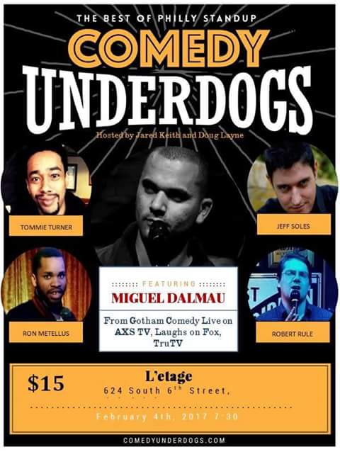 TommieTurner1's tweet photo. THIS SATURDAY!!!! #ComedyUnderDogs See Yall There!!! #Comedy #Philly πͺπ https://t.co/8Uk4tkHP2I