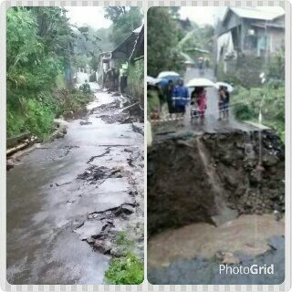 pthree_pemalang's tweet photo. Terjadi musibah jembatan putus dan rumah tertimpa longsor di daerah Walangsanga pucung rt 19/04. @pakjunaedi https://t.co/52djPSt5cX