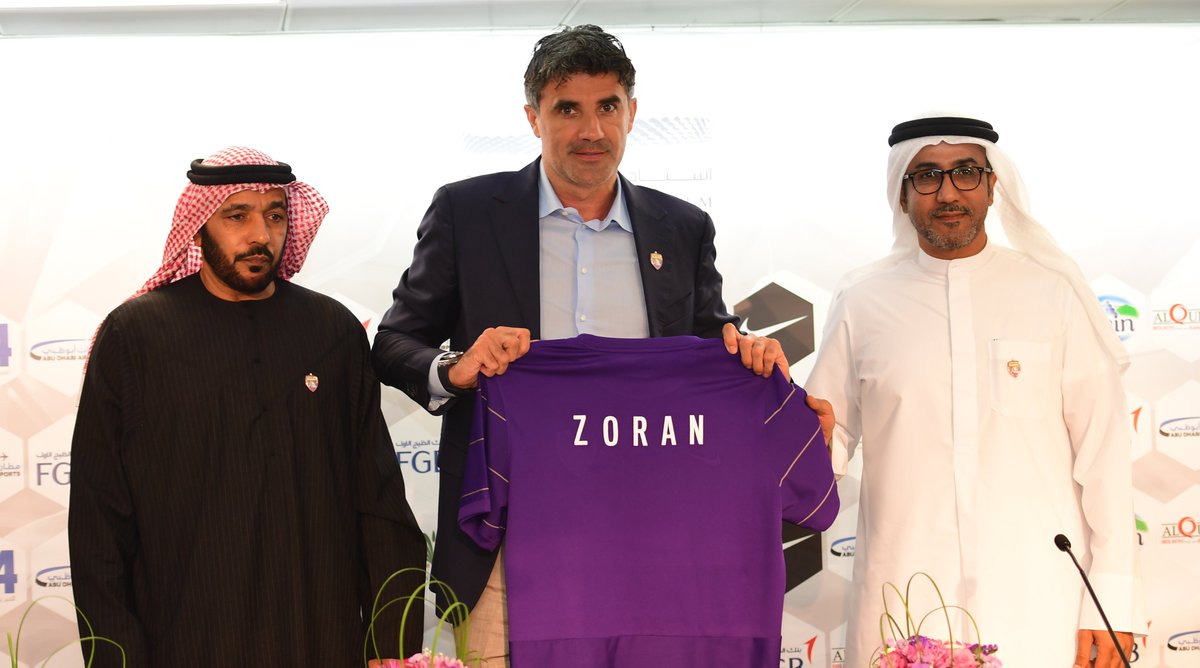 alainfcae_en's tweet photo. ▪️@Ghanimalhajeri: Coach Zoran Mamic had signed an official contract with @alainfcae to lead the first team for a full season and a half.. https://t.co/mcUVGnrdVm
