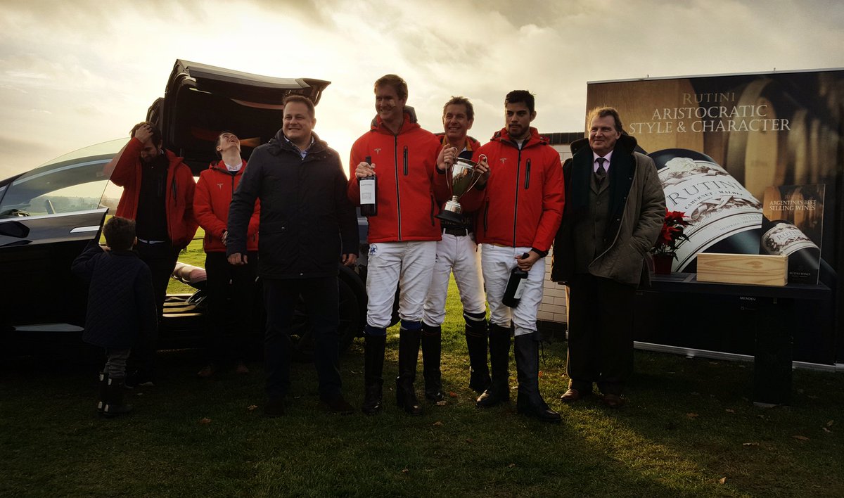 #Rutini Winter Polo Cup amazing times! The Argentine Ambassador was present as well.