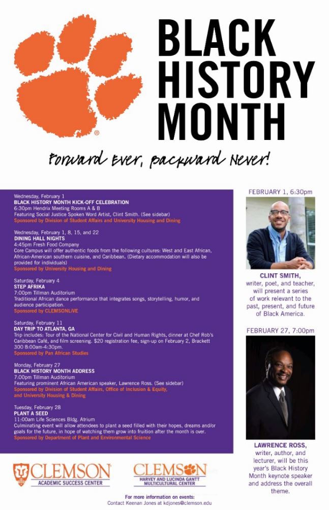 Clemson Gantt Center tweet media