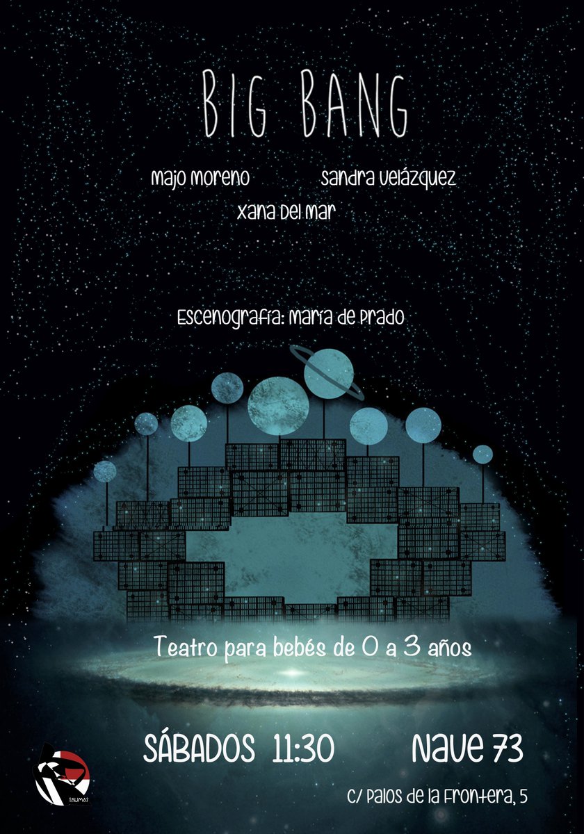 nave_73's tweet photo. RECUERDA #BigBang sigue con nosotros los sábados de febrero a las 11:30H El #teatro para #bebés q te enamorará ¡Descúbrelo! #planes #Madrid https://t.co/uzAT0DAtNL