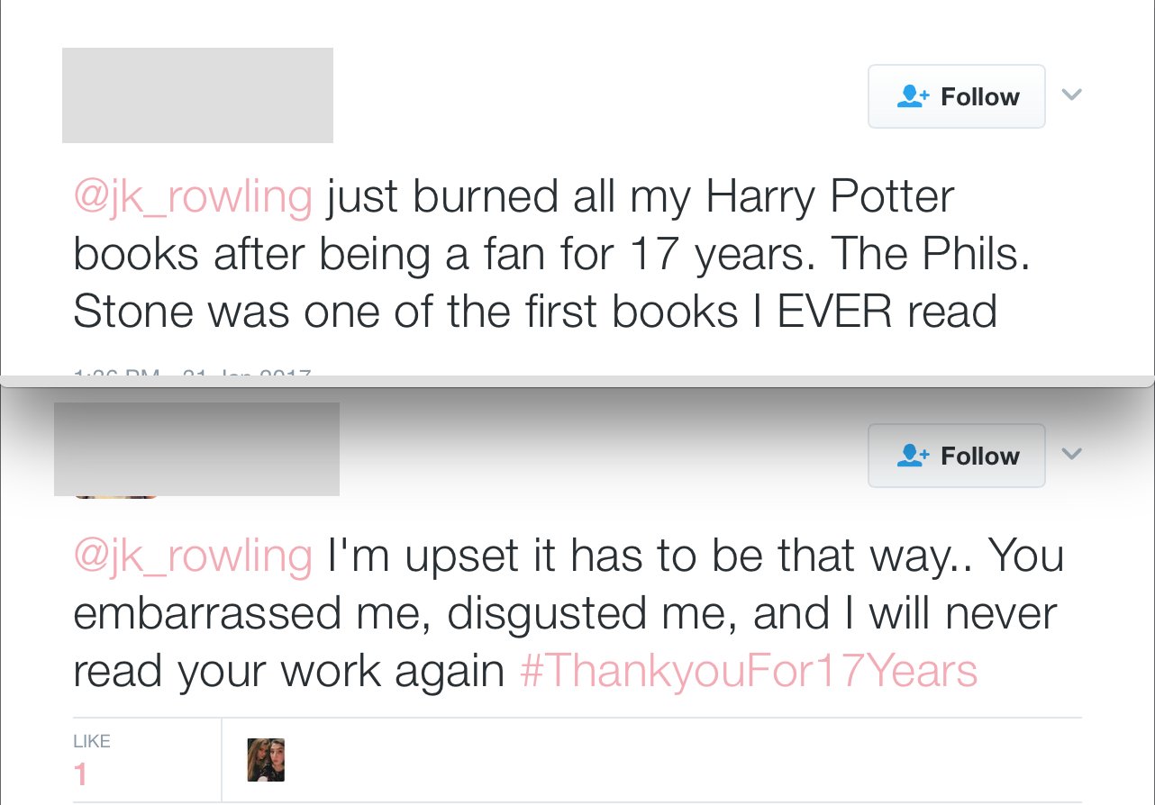 True перевод с английского. JK Rowling Tweet.