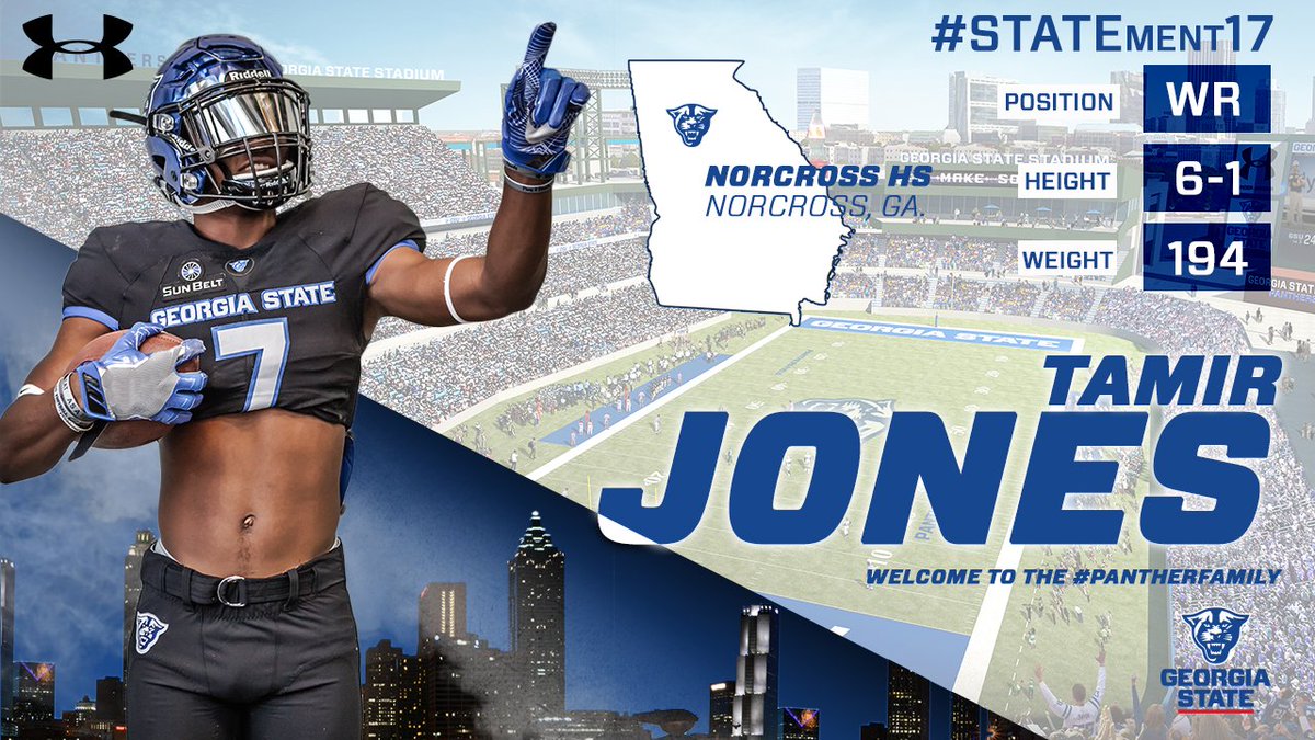 GeorgiaStateFB's tweet photo. Watch out for @_TLJ7. 

The dude can ✈️️

#STATEment17 https://t.co/UqL9USgSC2