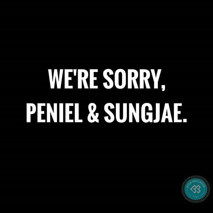 Sorry sungjae oppa peniel oppa Dan BTOB #IndonesiaLovesBTOB <a href="/BTOBpeniiel/">Penil Shin</a> <a href="/OFFICIALBTOB/">BTOB·비투비</a> <a href="/BTOB_6SJ/">육성재</a>