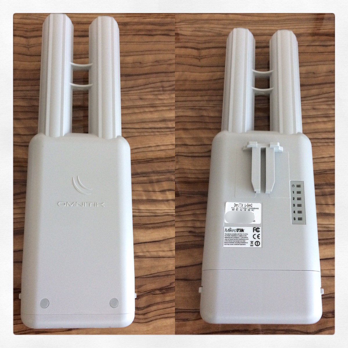 ALFATECH_me's tweet photo. OmniTIK 5
@mikrotik_com 

#wifi #mikrotik #dubai #router #routerboard #omnitik #omnitiku5hnd #wireless https://t.co/rx27Vnsifd