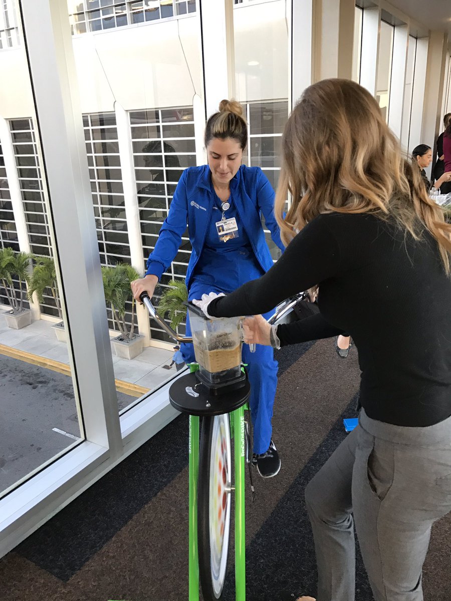 AdventHealthCFL's tweet photo. Morning cardio AND breakfast at the same time! https://t.co/WdeGbQm7vD