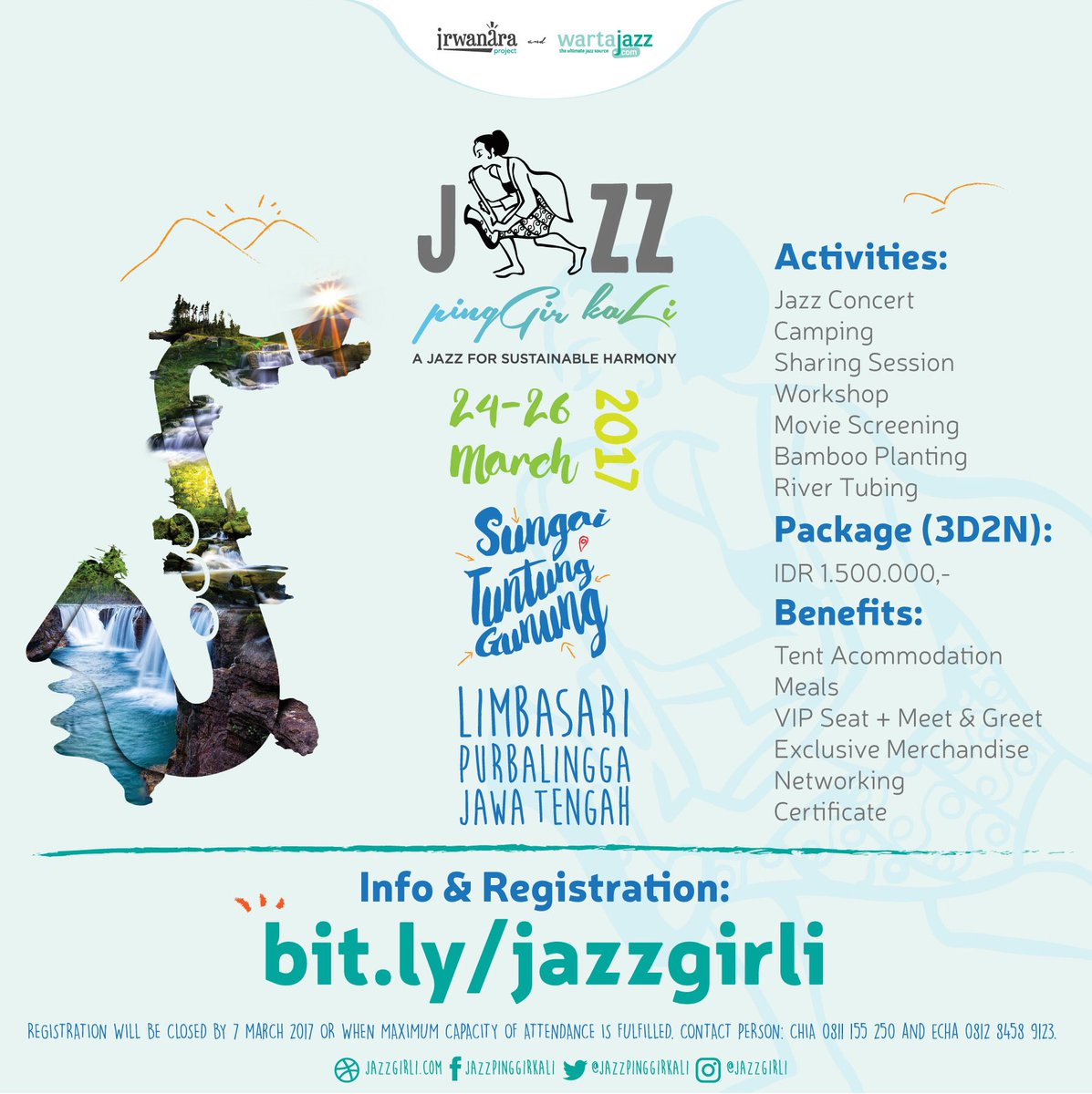 Isn't it exciting when youth meet nature and jazz?
Join us and be part of the cool movement for the river!