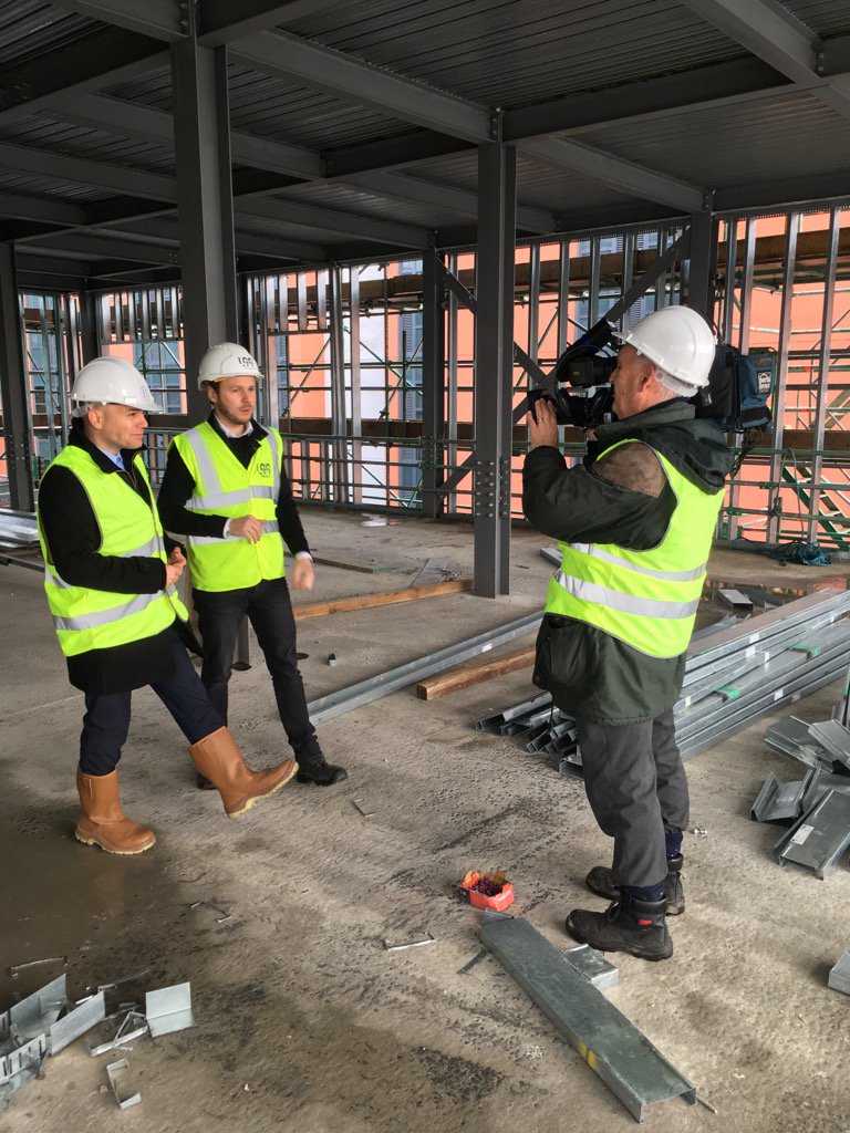 Watch #bbc #looknorth tonight to see Dominick Jackson <a href="/jandjdevelop/">Jackson & Jackson</a> showing <a href="/onethebrayford/">One The Brayford</a>