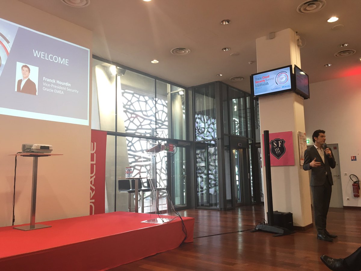Oracle_France's tweet image. La #securité au cœur de votre #transformationdigitale  @Franckhourdin #IDCS #CASB