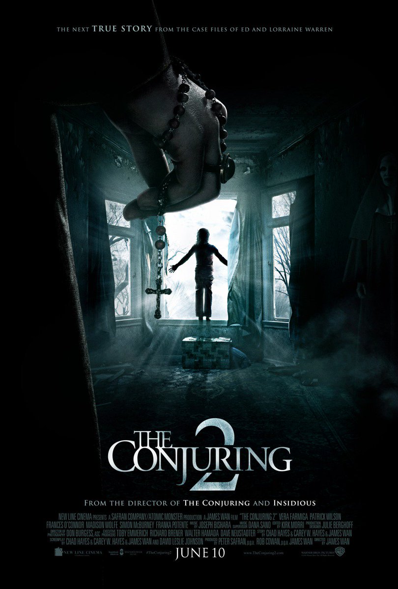 LibriumAudio's tweet image. Awesome news that I've had a second placement for 'The Conjuring 2' trailer campaign! Thanks to the Toolworks Team! #JamesWan #NewLineCinema