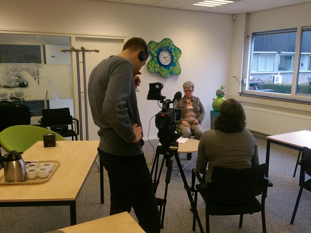 Opnames <a href="/Studio040/">Studio040</a> voor nieuw VideoCV-project van @04Werkt . Resultaten binnenkort op de site te zien.