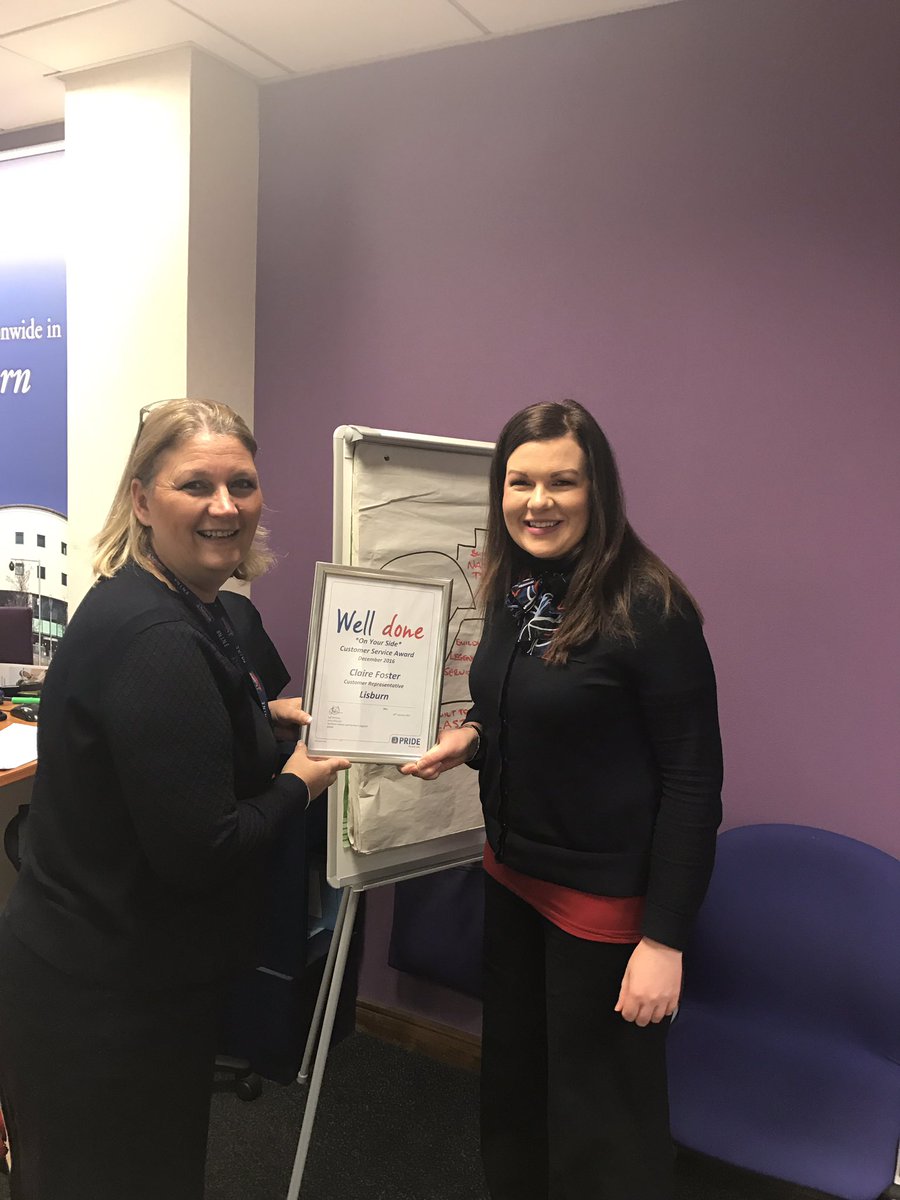 MrsMcC2be's tweet photo. WooHoo 🙌 our Claire receiving her Service award from our @MackieDebbie #service #doingrightthing ❤️@NBSNINE https://t.co/p5uce3lJQb