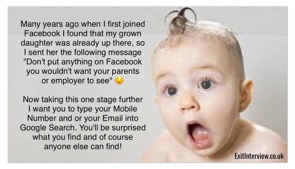 InterviewOnExit's tweet image. Something to consider when looking for a new job! #CyberSnooping