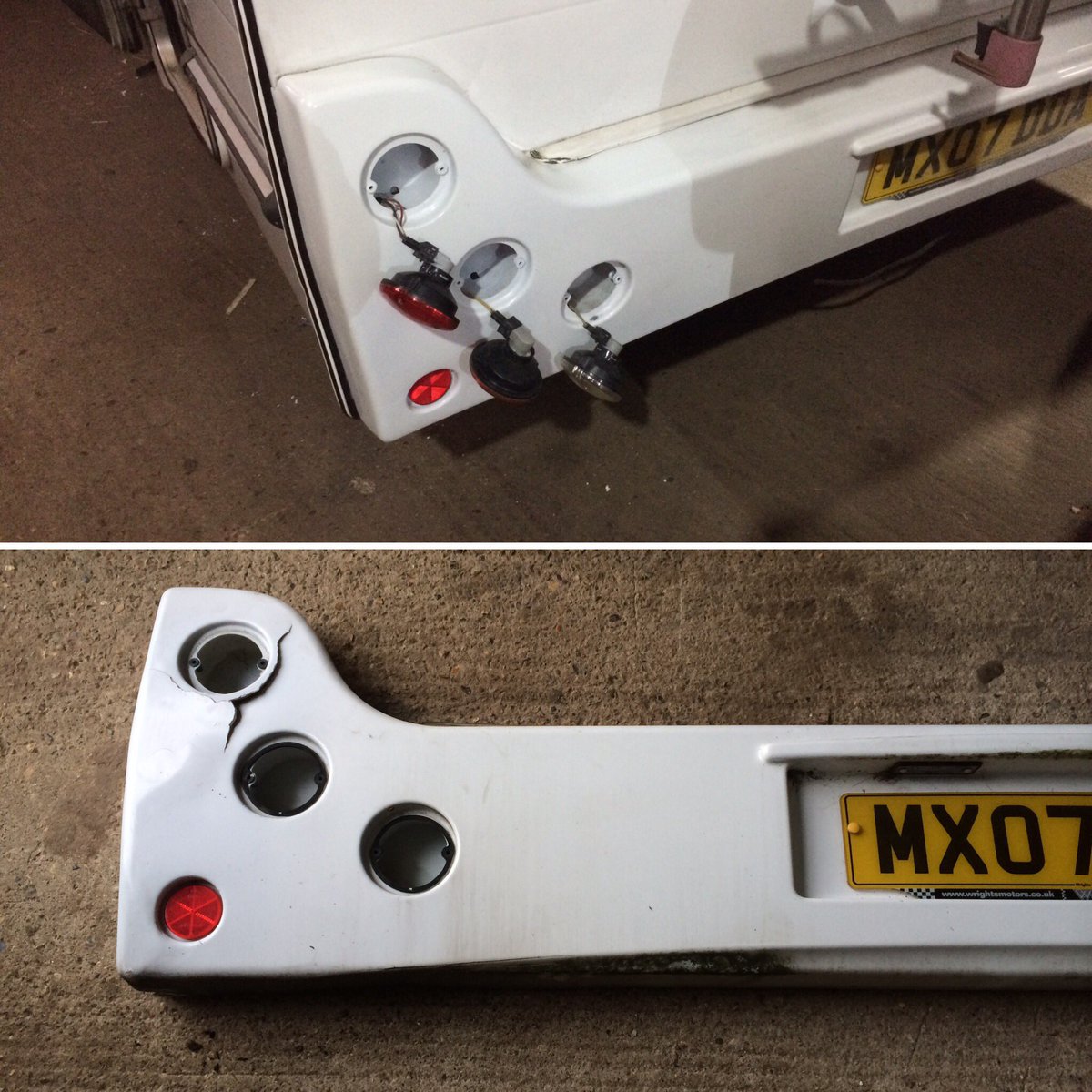 OaksCaravans's tweet photo. Bumper repair #approvedworkshop https://t.co/qPuAPJPIvu