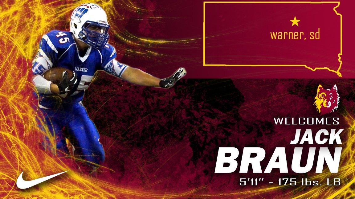 NSUFOOTBALL's tweet image. Welcome Jack Braun! #homegrown #NSD17 #joiningthepack