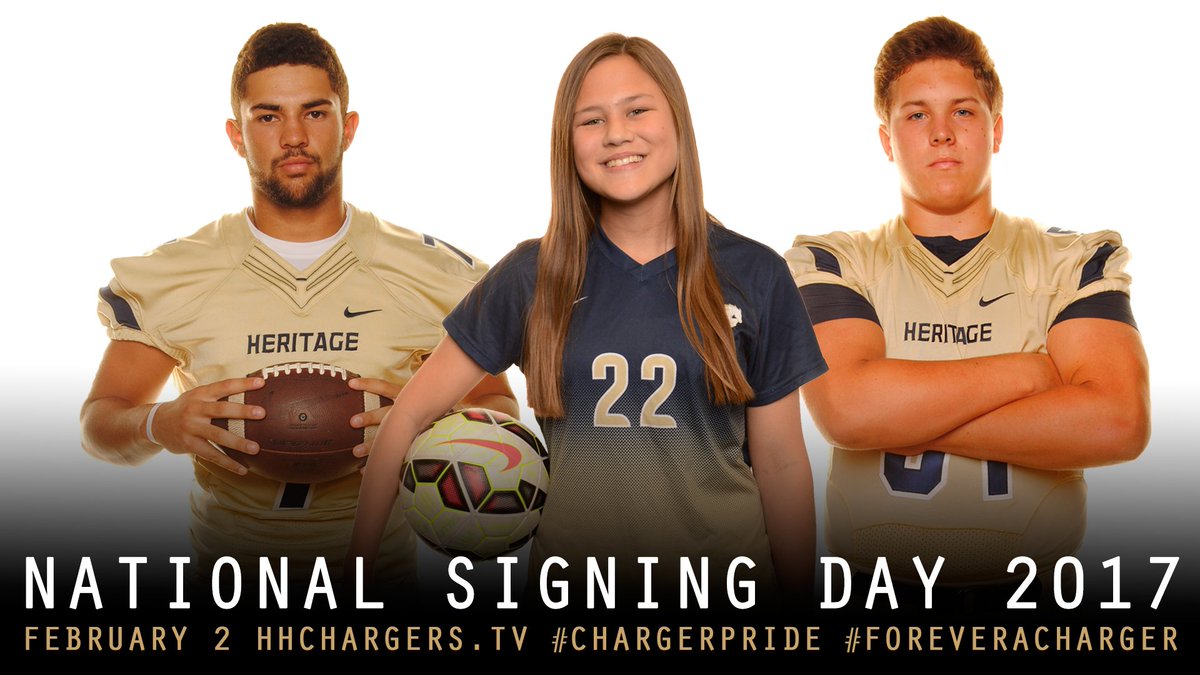 hhchargerstv's tweet photo. Watch 3 more #HHokc athletes sign to play college sports! https://t.co/2qIzqQbZrG 10:10am #chargerpride #foreveracharger #nsd17 #okpreps https://t.co/Ahx1fVW3Q1