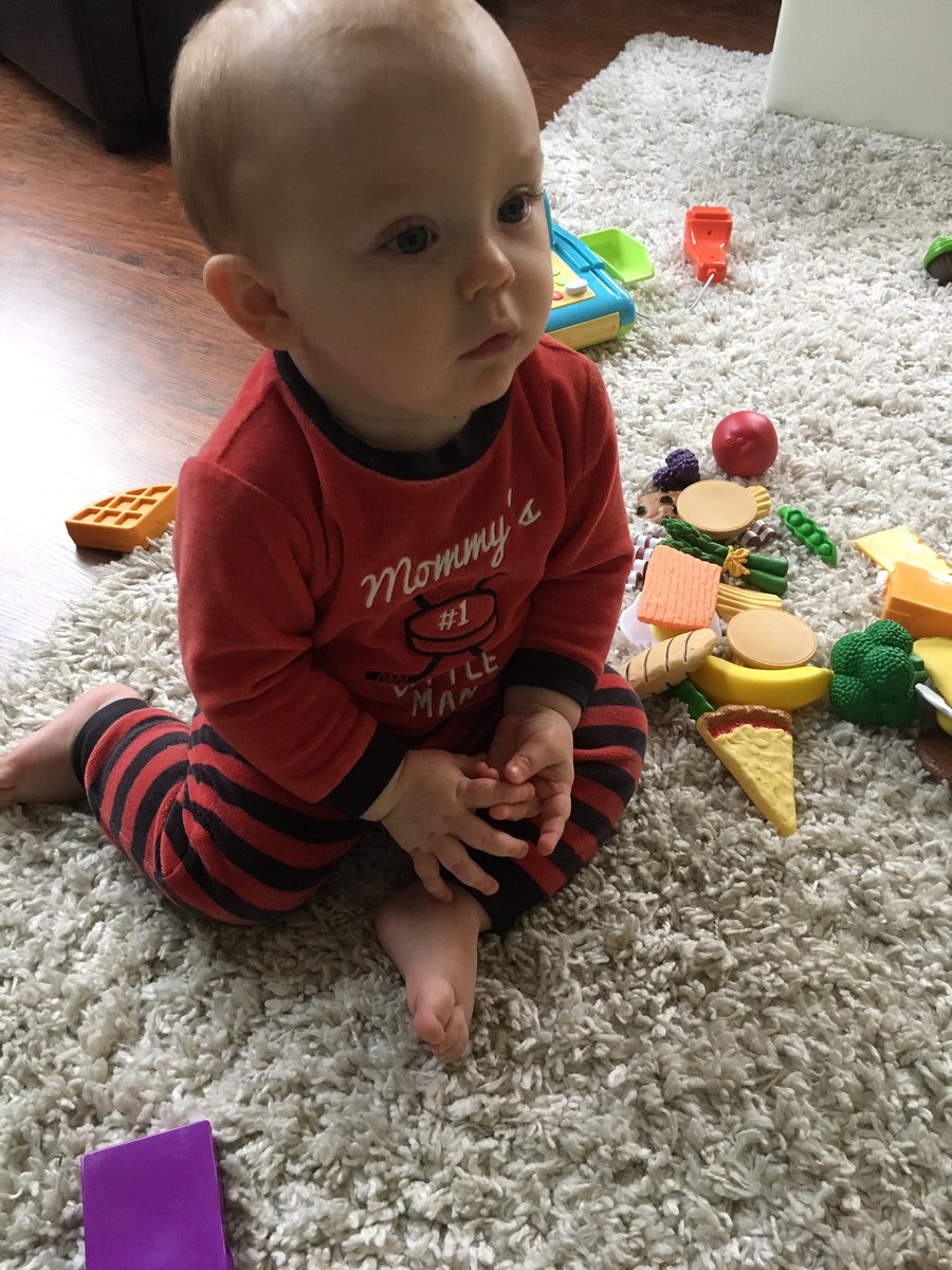 Oh how my heart melts watching my little Brantley grow up right in front of my eyes. He's almost ONE!!! #proudmama #babyboy #love