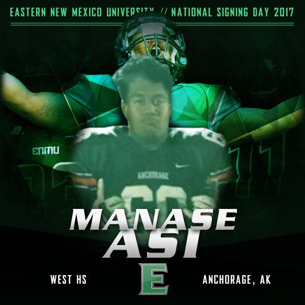 ENMUFootball's tweet image. Welcome to Eastern New Mexico, @maceboii! #HoundsNSD17