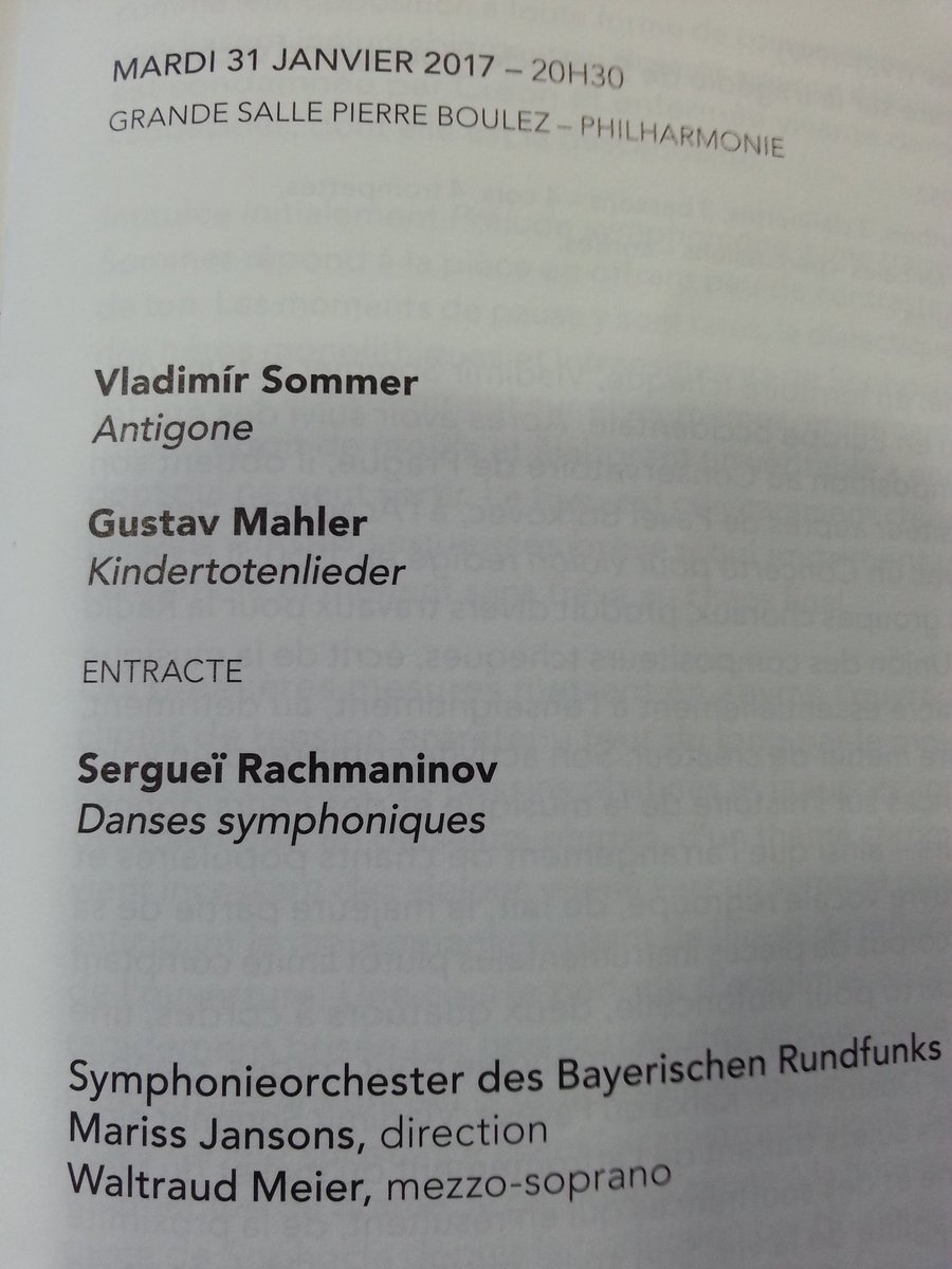 SophieBourdais's tweet photo. Formidable concert du @BRSO, rattrapable sur @radioclassique et en vidéo sur le site de la @philharmonie. Avec la mezzo #GerhildRomberger. https://t.co/zE4yHyQlxC