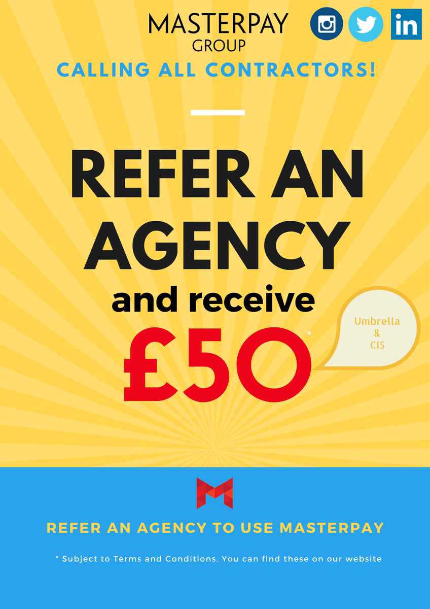 masterpay's tweet photo. ***REFERRAL SCHEME***
Refer an agency to Masterpay and receive a £50 voucher of your choice! its simple and referrals are unlimited https://t.co/FvjK45PH5o