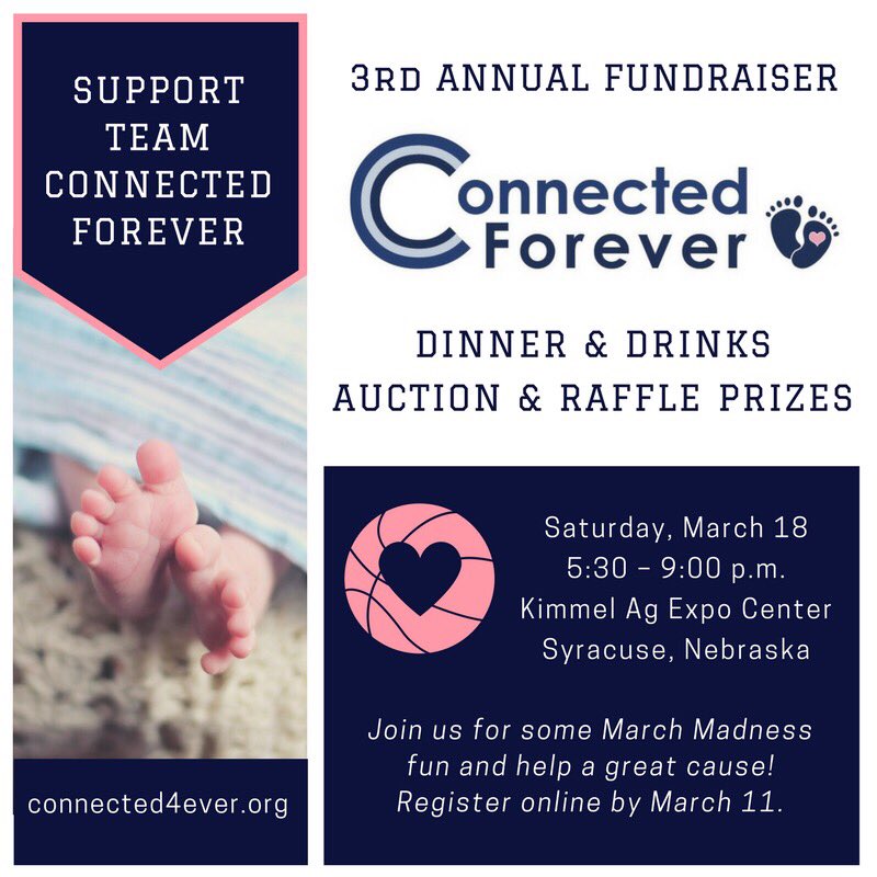 cnnctd4ever's tweet photo. Registration is now open for our 3rd Annual Fundraiser! Register today at https://t.co/6HIvPRJb6F. #marchmadness #nonprofit 🏀💙 https://t.co/UliEXRkMMM
