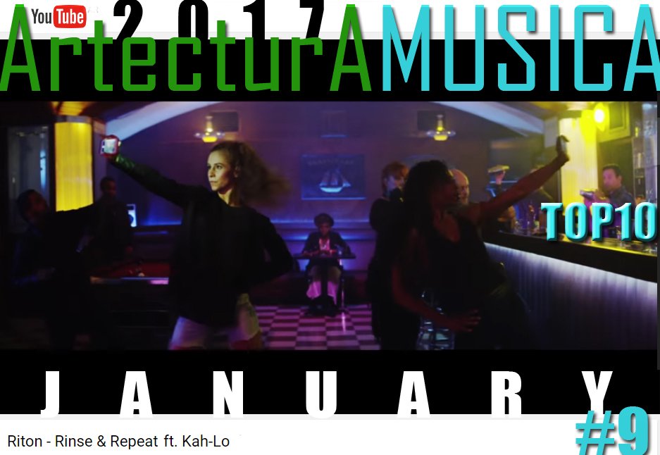 ARTECTURAMUSICA's tweet photo. #Ranking #ArtecturA TOP10 #9 #Riton Rinse &amp; Repeat ft. Kah-Lo CLICKEÄ >>https://t.co/gk3oGFViCJ  << 
#Musik des Augenblicks #hit2016 ↑1 https://t.co/o5LViZKbbz