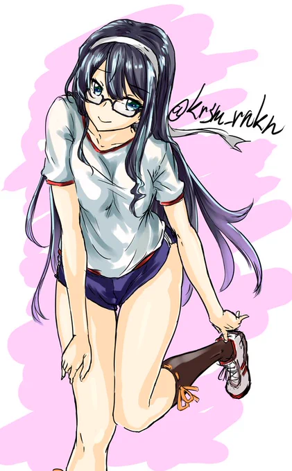 体操服大淀さん
大淀さんかわいいよ大淀さん
#艦これ版深夜の真剣お絵描き60分一本勝負
#艦これ版真剣お絵描き60分一本勝負_20170201 